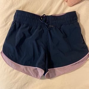 Lululemon reversible navy and lavender shorts, 4